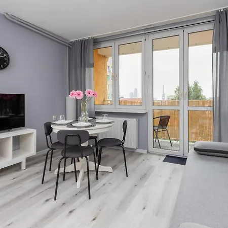 Family With Balcony In By Renters Gdynia