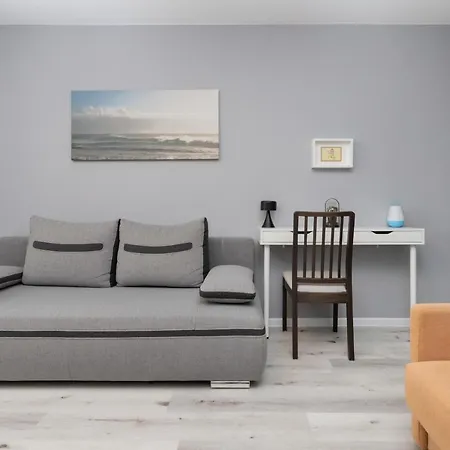 Apartment Family With Balcony In By Renters Gdynia